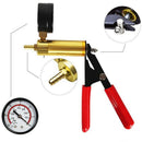 2 In 1 Brake Bleeder Kit Hand Held Vacuum Pump Test Set For Automotive With