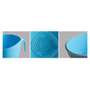 Double Layer Drainer with Strainer Bowl for Washing Rice Fruits Newest Useful