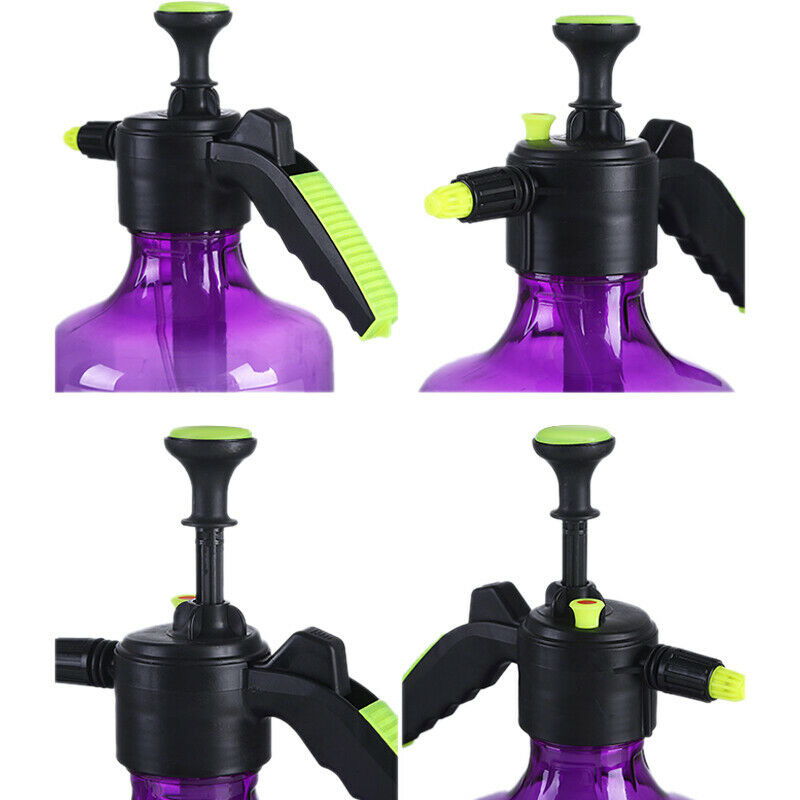 Purple Transparent Sprayer Home Gardening Pressure Spray Bottle Spray BottleD2M3
