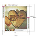 5D DIY Full Drill Diamond Painting Words Embroidery Mosaic Kits Cross Stitch