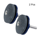 2pcs Lawn Mower Tools Parts Blade Sharpener For Mowers Abrasive Tools 2.1x1.9in