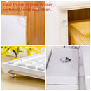 100Pcs Bumpers Clear Rubber Stick On Feet Pads For Glass Ceramic Wood Protectors