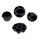 2 pcs Air Fryer Accessory Muffin Cake Cup Dish Baking Pan Reusable Silicone