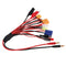10 in 1 Multifunction Charger Adapter Cable Support XT60 XT90 EC5 JST FUTABA JR