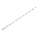 5X(96cm Length 7 Section Telescoping Stainless Steel AM FM Radio TV Antenn S3W5)