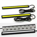 2x Super Bright Waterproof 12V COB White Car LED Light for DRL Fog Driving Lamp^