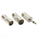 74cm Telescopic Antenna Replacement F Connector DAB FM Radio FM AM Car Audio