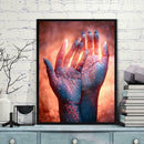 5D DIY Full Drill Diamond Painting Hands Embroidery Mosaic Craft Kits Decor
