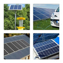 Hot 50W Solar Panel 12V/5V USB Solar Panel Regulator for Car Yacht RV Light