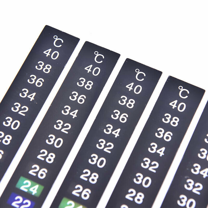 1pc 10-40 Degrees Aquarium Fish Tank Liquid Thermometer Temperature StiSEAU