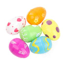 Easter Painting Egg Plastic Hanging Children Eggs Toys Party Decor 12pcs/Pack