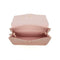 Women PU Leather Crossbody Cute Cartoon Cat Mini Square Shoulder Bag (Pink)