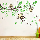 New Stylish Jungle Monkey Play Wall Stickers Nursery Kids Room Decor Decals Cute