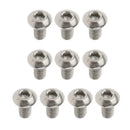 20Pcs M3 Titanium Alloy Hexagon Button Head Cap Bolts Screws 6mm/8mm