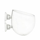 New Crystal Glass Live Plant Cup Red Shrimp Aquarium Holder FishTank G6V8