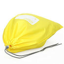 Travel bag--Set 4 Bag purse Waterproof Drawstring Nylon Bag Yellow U6L1