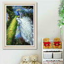 5D DIY Full Drill Diamond Painting Novelty Peafowl Cross Stitch Embroidery