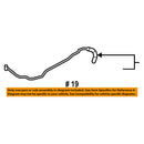 Throttle Body Heater Pipe Inlet For Chevrolet Cruze 1.8 555698ME