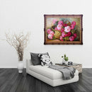 5D DIY Diamond Painting Flower Basket Cross Stitch Embroidery Rhinestones
