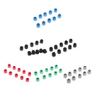 60 Pieces Silicone 4.5mm Eartips Bud Earbud Eargels Memory Foam For Earphone