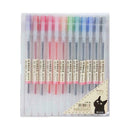 12 Color Fashion Color Gel Pen Box Office Stationery New Pen School Maker P8P5