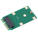 1Pc Mini PCI-E 2 Lane M.2 NGFF 30mm 42mm SSD To 52pin mSATA Adapter Card.ES