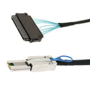 Mini SAS SFF 8088 to Mini SAS SFF 8484 Adapter Transfer Cables 0.5 Meter