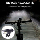 Bicycle Headlight Tail Lamp Set MTB Headlamp Rear Light Cycling Equipment