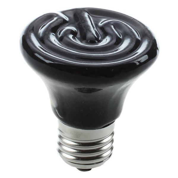 Mini Black Ceramic Heat Infrared Lamp Bulb (110V/100W) I7V8
