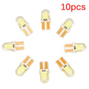 10x T10 194 168 W5W COB 8SMD LED CANBUS Silica Bright License Light Bulbs LJ
