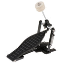 Single Spring Bass Drum Pedal with Drum Wool Beater for Children Gift - Black