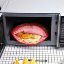 Tortilla Pancake Warmer Pouch Food Insulation Bag Microwave Oven Lunch Bag