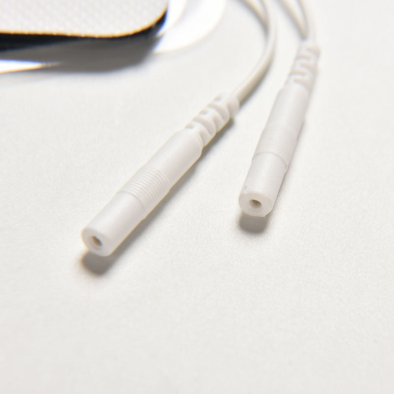 2X 100x50mm Reusable Large Electrode Self Adhesive Pads For Tens EMS Machine  BX