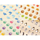 2 Sheets Colorful Animal Stickers Lovely Craft Scrapbook Card DIY Gift for KidsP