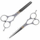 2pcs 6" Professional Hair Cutting & Thinning Scissors Hairdressing Kit Useful