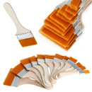 12x Oil Painting Brushes Wooden Artist Acrylic Panit Art Set Limne N C3H6 S G3U0