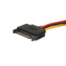 SATA 15pin Male to IDE Big 4pin Hard Disk Drive Power Cord Connector Cable