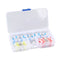 50Pcs 2:1 Heat Shrink Tubing Sleeve Sleeving Heat Shrink 4 Terminal Types
