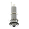 Guitar Bass Pickup Threaded Cylinder 6.35mm Jack Output Socket Chrome