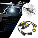 2x H11 LED Headlight Wiring Decoder Canbus Anti-Flicker Resistor Error Load Q4P8