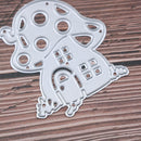 Mushroom Framed Metal Cutting Dies For Scrapbooking Craft Xmas Decor A3cU