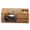 Bamboo Charging Dock Station Charger Holder Mobile Phone Bamboo Stand