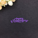 happy anniversary framed cutting dies stencil scrapbook album paper craft JR