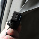 Stylish Seat Belt Adjusting Clip Tension Adjuster for Car Pack of 2 Black A