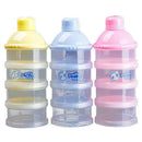 1x Portable Baby Infant Feeding Milk Powder&Food Bottle Container 4 Cells