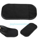 4Pcs Black Car Dashboard Magic Sticky Pad Anti-Slip Mat Grip Phone Key Holder