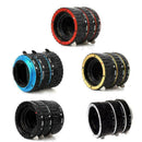 Metal Auto Focus AF Macro Extension Tube/Ring For Kenko Len EF-S New CA I1C O3X4