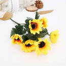 8 Bunch of Artificial Oriental Cherry Flower Blossom Bouquet Home/Office BDS