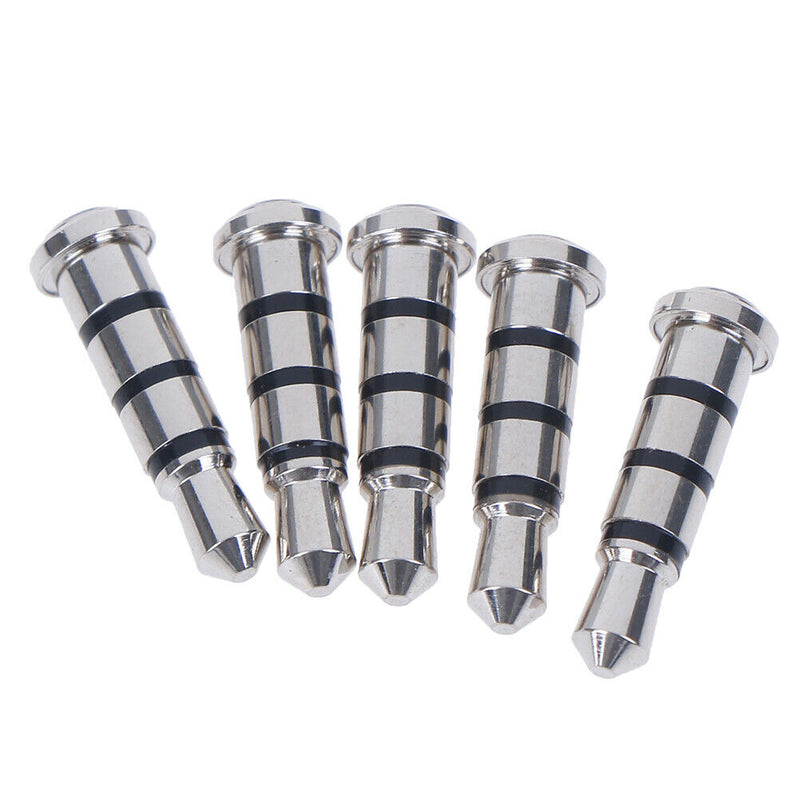5pcs Universal metal earphone jack smart key shortcuts phone dust plug FT