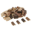 50x Wood Half Cut Log Slices Blocks For Wedding Centerpiece Table Decoration